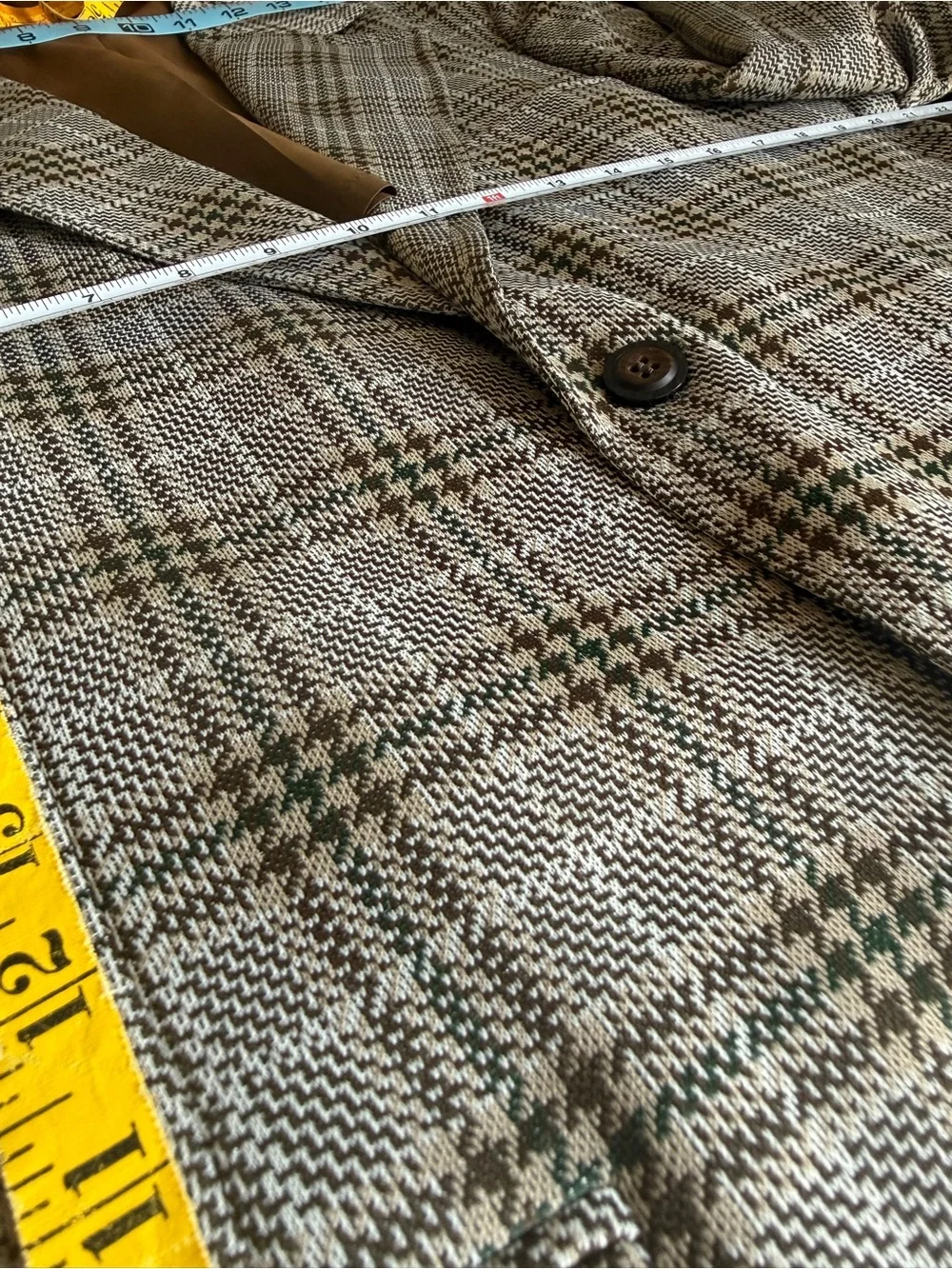 VTG Men's Sport Coat | Late 70s | Glen Plaid | Anders Clothing for Men | 38R